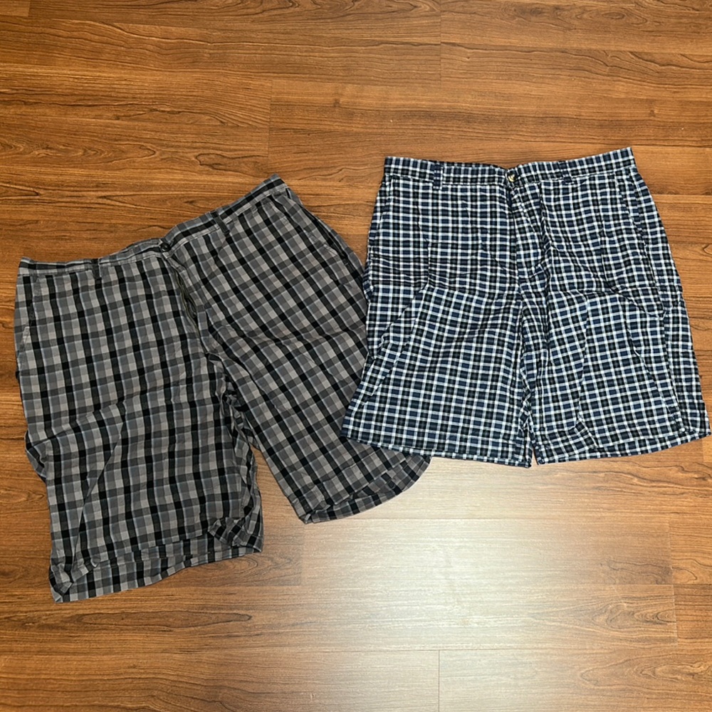 Mens Plaid Shorts